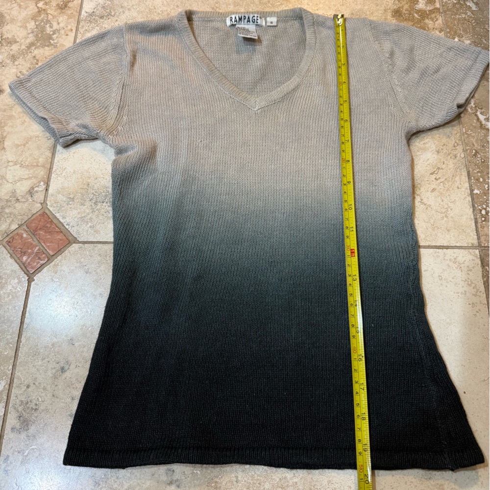 Rampage Gray Knit Top